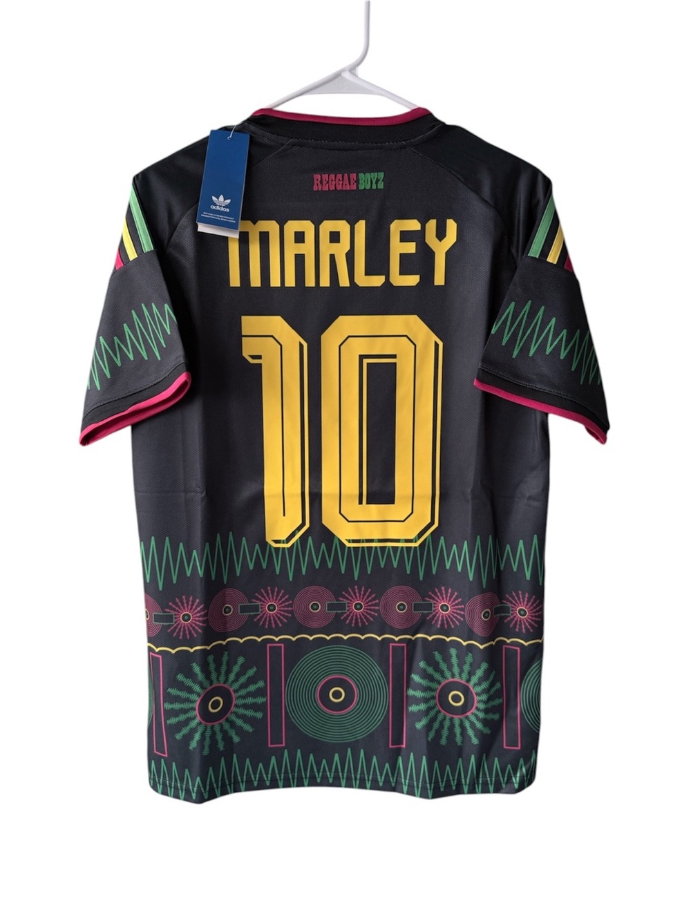 Jamaica Bob Marley Soccer Jersey Black 2026